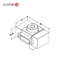 Appareils d'usinage CNC de A-ONE précision Mini OK étau CNC pinces étau 3A-110081