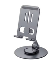 360 support de Smartphone en alliage d'aluminium rotatif support de tablette pliable support de téléphone portable de bureau support de téléphone en métal Durable