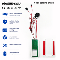 Module LED pour miroir avec commande vocale espagnole, capteur tactile, interrupteur DC 12V 5A, fonction de mémoire d'arrêt automatique, certifié CE, IP21 pour salle de bain