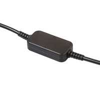 Kabel Soket Daya Mobil Universal Tipe C Male 5V ke 12V untuk Pengisi Daya Mobil, DVR, E-Dog, Pengisi Daya GPS, dan Peralatan 12V Lainnya