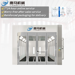 Cabine <span class=keywords><strong>de</strong></span> peinture automobile à gaz à faible bruit et performance stable avec contrôle intelligent pour camions et ateliers industriels - Product Image 1