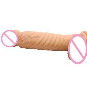 Mainan Seks Harga Terjangkau Dildo <span class=keywords><strong>Penis</strong></span> Buatan Klimaks Wanita Vibrator Besar Titik G Dildo Panjang untuk Wanita & Lesbian - Product Image 4