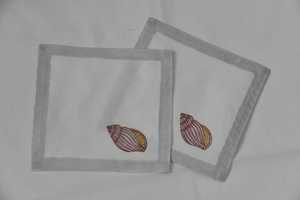 Vente en gros de lot de serviettes en coton imprimé indien main bloc impression serviettes Cocktail dîner serviettes usage quotidien - Product Image 2