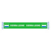 RTS Goods – écharpe en Polyester satiné imprimé numérique, coupe de Football, pays, fan de Football, en Stock