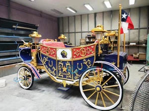 Carruaje de Caballos Eléctrico de Lujo 2026, Carruaje Real Tirado por Caballos, Transporte Especial, Vagoneta para Bodas - Product Image 4