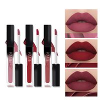 KIMUSE6 glaçure à lèvres mate de couleur mate hydratante durable tasse antiadhésive brillant à lèvres non marquant brillant à lèvres