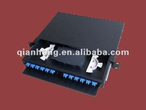 19 inch <span class=keywords><strong>12</strong></span> 24 cổng 48 72 cổng phân phối quang đơn vị khung giá gắn kết sợi ODF phân phối chấm dứt hộp 1U ODF - Product Image 5