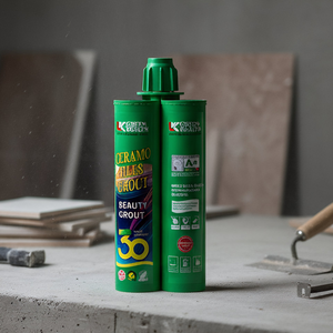 Silicone bi-composant <span class=keywords><strong>de</strong></span> qualité supérieure, imperméable, <span class=keywords><strong>de</strong></span> qualité sanitaire, anti-<span class=keywords><strong>moisissure</strong></span>, anti-bactérien, facile à nettoyer, sain et sûr pour l'intérieur, 400 ml, pour carrelage - Product Image 2