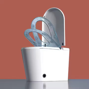Inodoro Inteligente de Una Pieza al por Mayor con Tanque de Agua Integrado, Descarga por Sifón Inteligente, Inodoro de Cerámica para Baño - Product Image 3