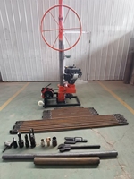 Foreuse portable à moteur essence, profondeur 50m, diamètre 100mm, facile à utiliser – Offre spéciale usine