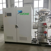 Générateur d'ozone 200g/h avec compresseur sans huile pour le traitement de l'eau d'incubation