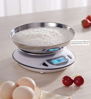 Balance de table SOHE-04 1kg/0.1g 3kg/0.1g 6kg/0.1g LCD en acier inoxydable haute précision, multi-unites sélectionnables, indicateur de batterie, OEM 1