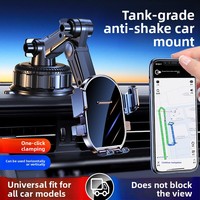 Support Téléphone Voiture 2026 Nouveau Modèle Fixation Pare-Brise Type Ventouse Navigation Camion Spécialisé Antichoc Rotation 360 Degrés
