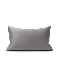 Housse de coussin lombaire en coton, taie d'oreiller moderne avec ceinture brillante, décor à contraste géométrique, pour la maison, canapé, 12X20 pouces
