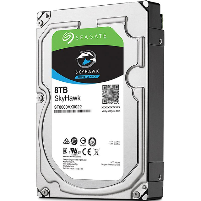 ST8000VX0022 8TB 6Gb/s 256MB SkyHawk 7200RPM SATA Hard Drive