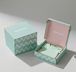 Low MOQ <strong>Small</strong> Custom Printed Personalized Mailer Shipping <strong>Paper</strong> <strong>Boxes</strong> Clothing Mailing Gift Packaging Cardboard Mailer Box - Product Image 1