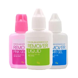 Original Clear Gel Remover for Eyelash Extensions Glue Professional Extension Non-irritating Adhesive Glue Remover Liquid