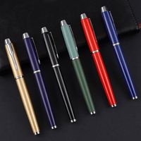 Stylo personnalisé en vente chaude, stylos à bille colorés écologiques en métal aluminium bon marché avec logo personnalisé/