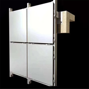 ระบบหุ้มแผงผนังซุ้มอลูมิเนียมอัลลอยด์ดีไซน์ทันสมัยสำหรับการตกแต่งภายนอกและภายในภายนอกอาคารสำหรับผนังม่าน - Product Image 1