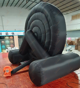 เกมปาลูกดอกเป้าลมยักษ์ PVC เจิ้นเม่ย ขนาด 8-10 ฟุต เป้าฟุตบอลเป่าลมสำหรับยิงปาลูกดอก ลดราคา - Product Image 6