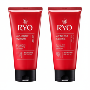 Trattamento Nutriente Ryeo Hambit Extreme Damage Relief 300ml, Profumo Floreale Polveroso, 2 Pezzi, Formula alla Cheratina per il Trattamento della Caduta dei Capelli - Product Image 1