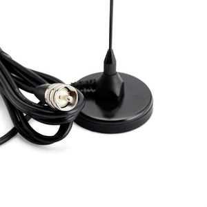 เสาอากาศวิทยุสมัครเล่นแบบแม่เหล็กยึดติด VHF UHF 144/430MHz 50 โอห์ม โพลาไรเซชันแนวตั้ง สำหรับรถยนต์/มือถือ/สถานีฐาน - Product Image 2