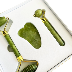 Outil <span class=keywords><strong>de</strong></span> rouleau <span class=keywords><strong>de</strong></span> massage pour le visage, accessoire facial, en <span class=keywords><strong>pierre</strong></span> <span class=keywords><strong>de</strong></span> <span class=keywords><strong>jade</strong></span>, <span class=keywords><strong>Gua</strong></span> <span class=keywords><strong>Sha</strong></span>, vente en gros, livraison gratuite - Product Image 2