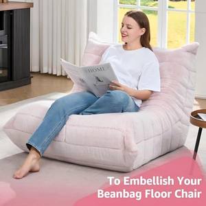 Unisofa Köpük Fasulye Torbası Bölmeli Kanepeler Kutuda Satılık Ev Mobilyaları Sünger Kavisli Kanepe Lüks Sıkıştırılmış Tembel Kanepe - Product Image 1