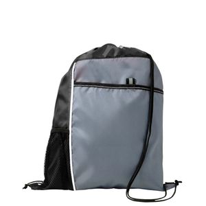 Promotion Custom <b>Drawstring</b> <b>Backpacks</b> Vibrant Prints for Events With Mesh Zippers & <b>Drawstrings</b> - Product Image 3