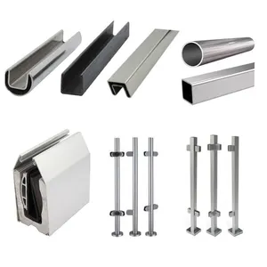 Glass Top Railing Hardware For Glass Pool Fencing Balcony Balustrade Handrail Systems