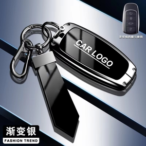 เคสกุญแจรีโมทอัจฉริยะสำหรับรถยนต์  วัสดุอัลลอยด์  สำหรับ Chery Omoda C5 5 Fx 7 8 Pro Plus 2022 2023 พร้อมพวงกุญแจ - Product Image 6