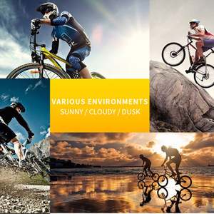 Lunettes de sport coupe-vent en gros, lunettes de soleil pour vélo et VTT, lunettes de cyclisme unisexes - Product Image 6