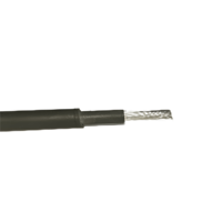 Für TÜV zugelassenes XLPO-isoliertes Solar kabel 6 mm2 H1Z2Z2-K PV-Draht 30m 50m für industrielles Sonnensystem verzinnter Kupfer leiter