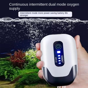 Pompe à oxygène électrique SOBO AR11/12/13, recharge USB, écologique, 2L, batterie au lithium portable, étanche, aquarium, extérieur, 110-240V - Product Image 2