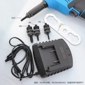 ปืนยิงรีเวทนัท 18V ไร้สาย แบบไร้แปรงถ่าน สำหรับรีเวทนัทขนาด M3-M10 - Product Image 2