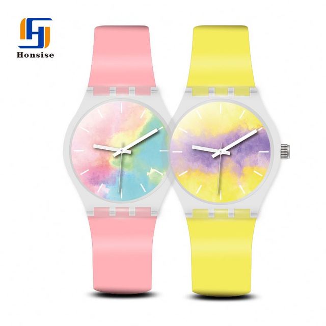 Quartz Japan Movt Water Resistant Quartz Watches Silicone Wrist Watch Personal Brand