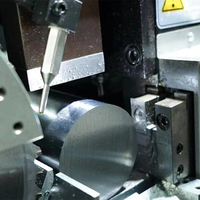 Machine de sciage circulaire industrielle entièrement automatique CNC pour métaux, équipement de découpe de barres et de tiges en acier de haute précision