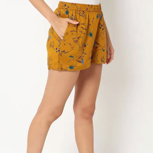 Shorts de Mujer al por Mayor, Modelo 2025, Personalizados, Negros, Lisos, Holgados, Cortos, de Poliéster - Product Image 2