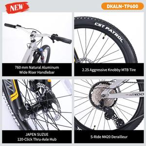 จักรยานเสือภูเขาขนาด26นิ้วกันสะเทือนแบบคู่สำหรับผู้ชาย - Product Image 5