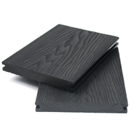 Vente en gros de planches de plancher en bois composite en plastique résistant aux intempéries pour l'extérieur