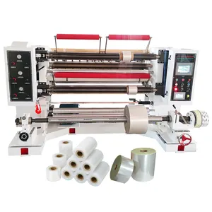 christmas gift wrapping paper slitting machine with Ribbon paper slitting rewinding machine Auto