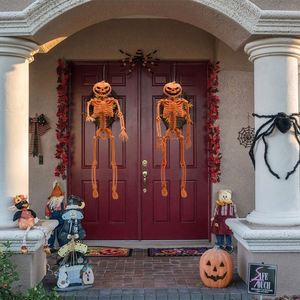 Décoration suspendue en plastique pour Halloween : Têtes de mort et squelettes d'horreur pour le Festival des Fantômes - Product Image 3