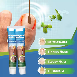 Crème antibactérienne à base de plantes pour les soins des ongles, crème pour les rainures des ongles, pour l'onychomycose, soin du corps avec effet éclaircissant pour les ongles - Product Image 2
