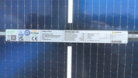 Panel Surya Jinko 550w 1000w 700 Watt Modul PV Solarpanel Bingkai Hitam Kaca Ganda 182mm Topcon Half Cells Sistem Atap Tier 1