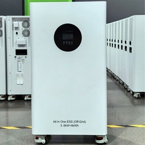 YONGJIADA Al-in-Computer 3.6KW 6KW 12KWESS Sistema di accumulo solare domestico con inverter 8kWh 16kWh 30kWh 220V Off-Grid LiFePo4 Solido - Product Image 1