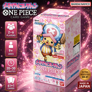 Caja de Sobres Original Sellada Japonesa de Bandaied <span class=keywords><strong>One</strong></span> <span class=keywords><strong>Piece</strong></span> EB01, Anime <span class=keywords><strong>One</strong></span> <span class=keywords><strong>Piece</strong></span> Karten EB01, Tarjetas Coleccionables - Product Image 1