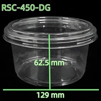 250 450 Ml Mini Plastic Snoepdoos Recyclebare Voedselverpakking Fruit Plastic Doos Container