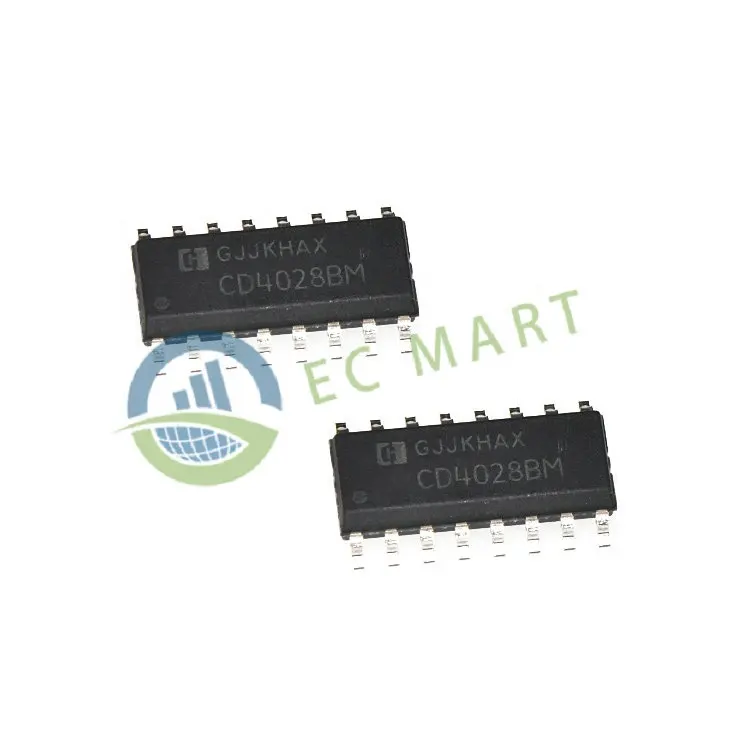 EC Mart бренд HGSEMI оптовые продажи CD4028BM/TR CMOS BCD декодер/драйвер