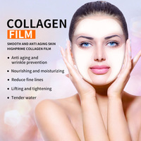 Masque instantané au nano-collagène de type III et aux peptides de coquille de conque pour peaux mixtes – Dissout instantanément dans l'eau – Patchs pour le front et les joues