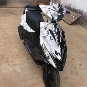 Scooter Yamaha Ghost Fire 100-125cc ZY125T-14 Modifié Entièrement pour Hommes et Femmes, Véhicule de Commutation à Assistance Électrique - Product Image 1